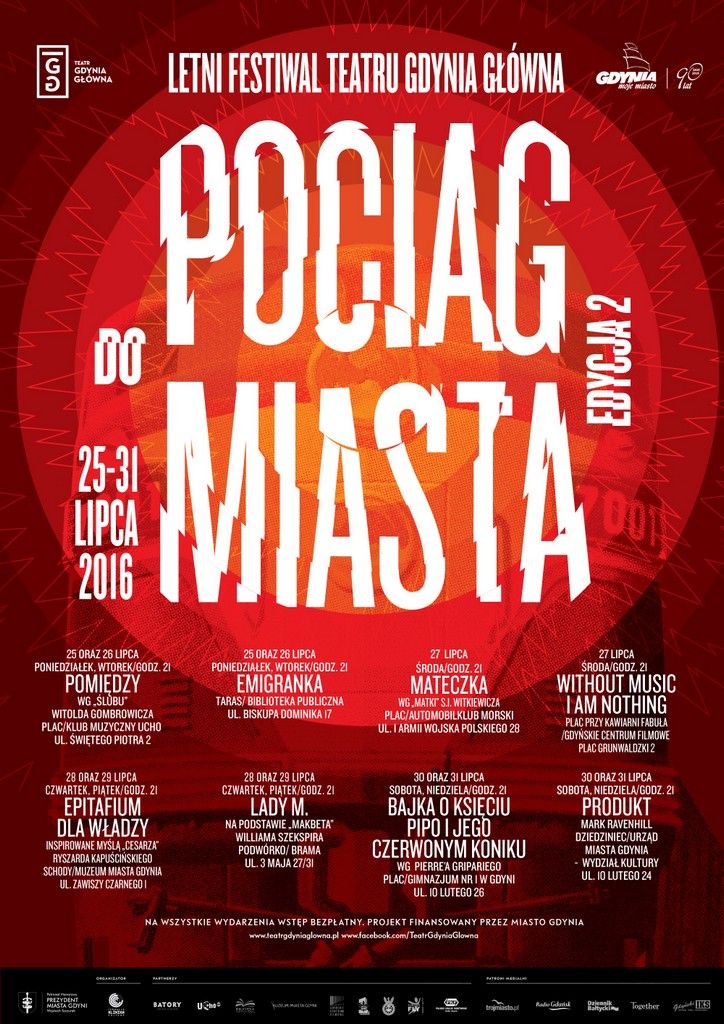 Pociag do miasta edycja 2 plakat