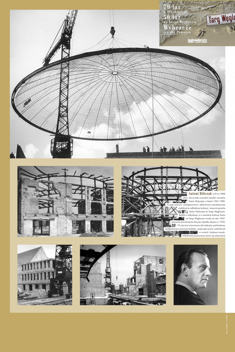 Jubileuszowa wystawa Teatru Wybrzeże